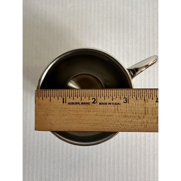 Patron Tequila Moscow Mule Stainless Steel Mug Cup Metal Embossed Bee Logo - Picture 4 of 4